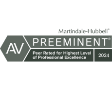 AV Preeminent, Martindale-Hubbell (2022-2024)