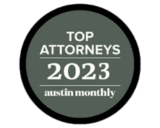 Top Lawyer – Criminal Defense, Austin Monthly (2021-2023)