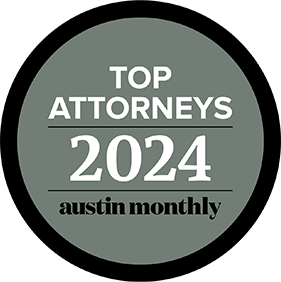 Top Lawyer – Criminal Defense, Austin Monthly (2021-2024)