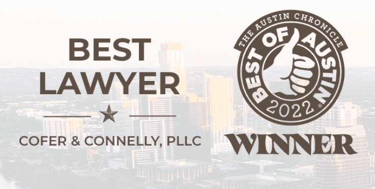 2022 Best Lawyer in Austin Badge