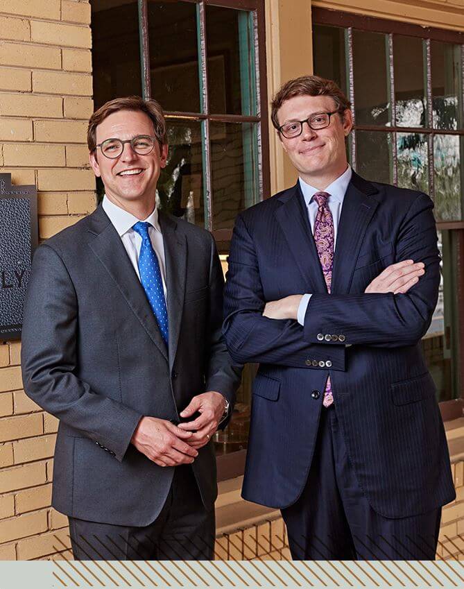 Attorneys Rick Cofer and Jeffrey Connelly